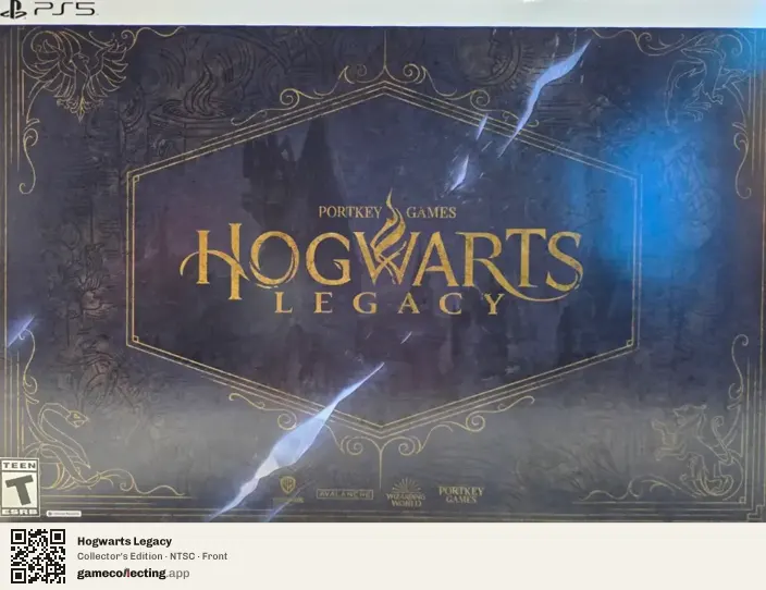 Hogwarts Legacy PlayStation 5, NTSC box front
