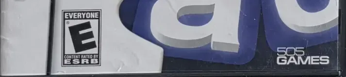 World Championship Spelling, the ESRB box on its front