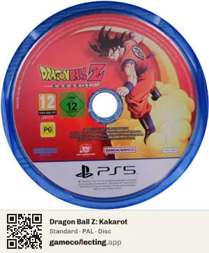 Dragon Ball Z: Kakarot PlayStation 5, PAL disc