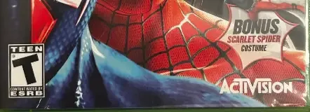 Spider-Man: Shattered Dimensions, the ESRB box on its front