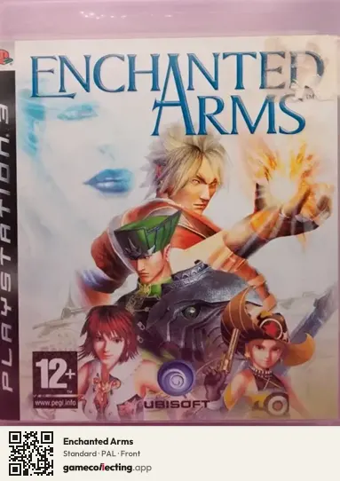 Enchanted Arms PlayStation 3, PAL box front