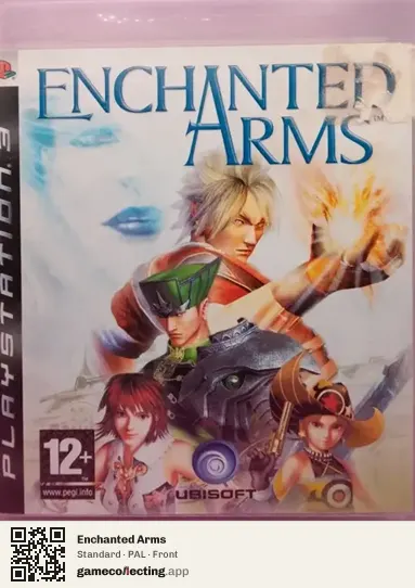 Enchanted Arms PlayStation 3, PAL box front