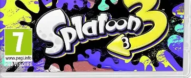 Splatoon 3, the PEGI square on its front
