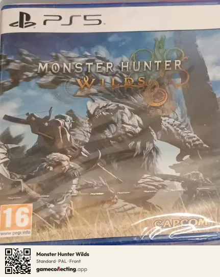 Monster Hunter Wilds PlayStation 5, PAL box front