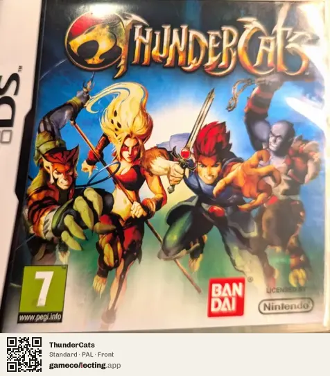 ThunderCats Nintendo DS, PAL box front