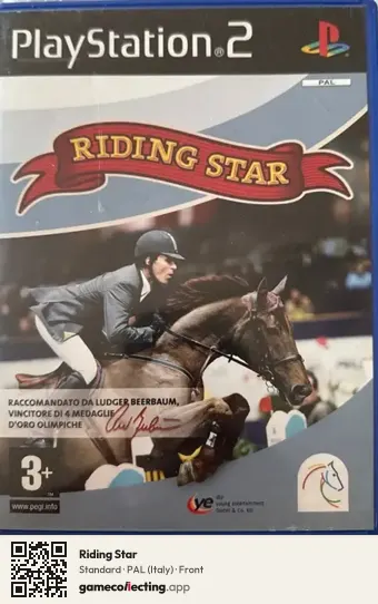 Riding Star PlayStation 2, Italy box front