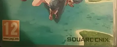 Trials of Mana, the PEGI square on its front