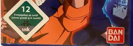 Naruto: Ultimate Ninja 3, the USK square on its front