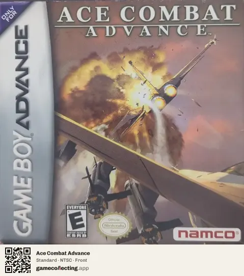 Ace Combat Advance Game Boy Advance, NTSC box front