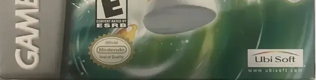Rayman Advance, the ESRB box on its front