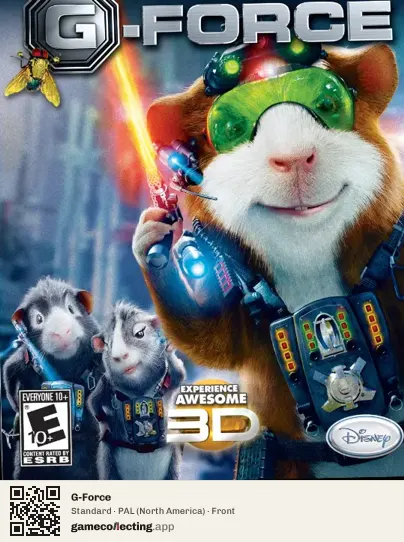 G-Force PlayStation 3, North America box front
