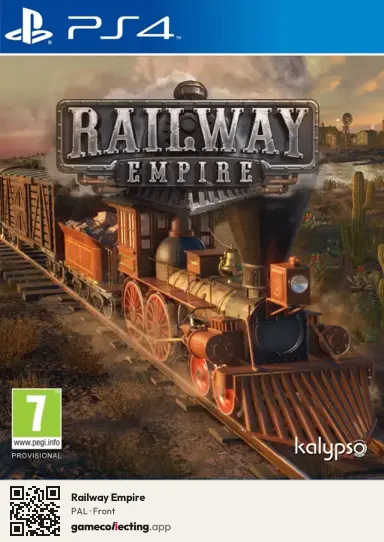 Railway Empire PlayStation 4, PAL box front
