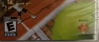 Hot Shots Tennis: Get a Grip, the ESRB box on its front