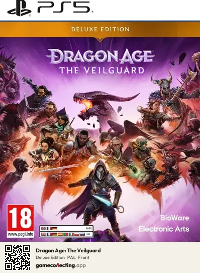 Dragon Age: The Veilguard PlayStation 5, PAL box front