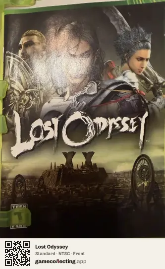 Lost Odyssey Xbox 360, NTSC box front