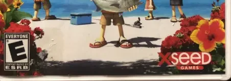Fishing Resort, the ESRB box on its front