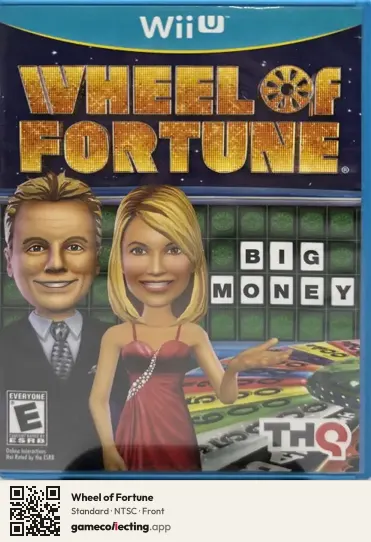 Wheel of Fortune Nintendo Wii U, NTSC box front
