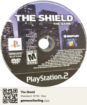 The Shield PlayStation 2, NTSC disc