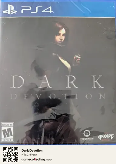 Dark Devotion PlayStation 4, NTSC box front