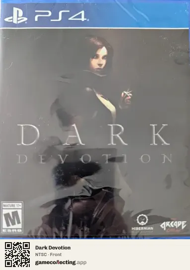 Dark Devotion PlayStation 4, NTSC box front