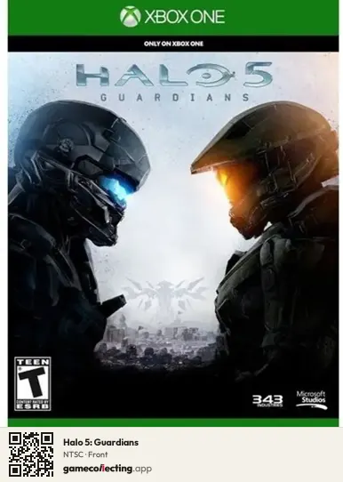 Halo 5: Guardians Xbox One, NTSC box front