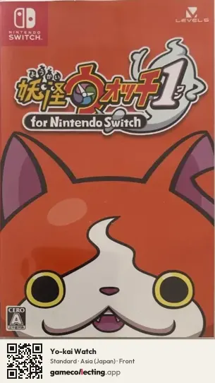 Yo-kai Watch Nintendo Switch, Japan box front