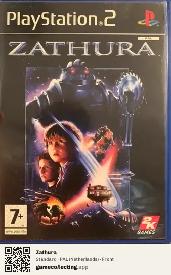 Zathura PlayStation 2, Netherlands box front
