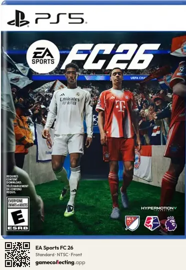 EA Sports FC 26 PlayStation 5, NTSC box front