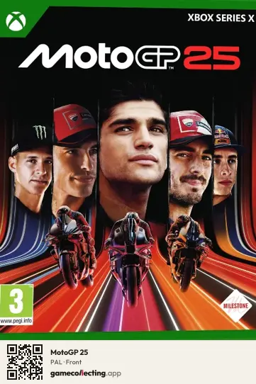 MotoGP 25 Xbox Series X, PAL box front