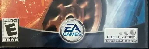 Need for Speed Underground, the ESRB box on its front