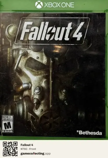Fallout 4 Xbox One, NTSC box front