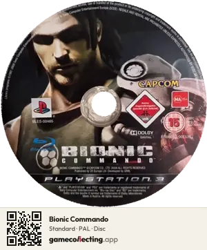 Bionic Commando PlayStation 3, PAL disc
