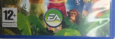 The Sims 2: Castaway, the PEGI square on its front