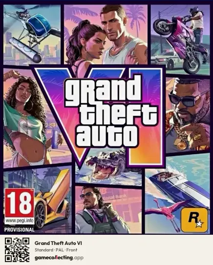 Grand Theft Auto VI PlayStation 5, PAL box front