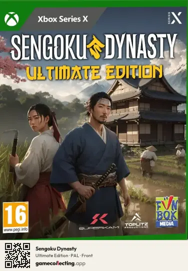 Sengoku Dynasty Xbox Series X, PAL box front