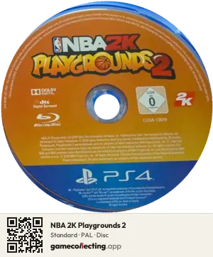 NBA 2K Playgrounds 2 PlayStation 4, PAL disc