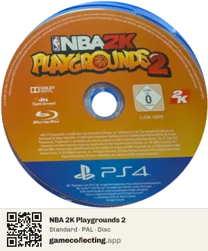 NBA 2K Playgrounds 2 PlayStation 4, PAL disc