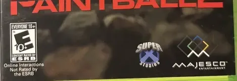 Greg Hastings Paintball 2, the ESRB box on its front