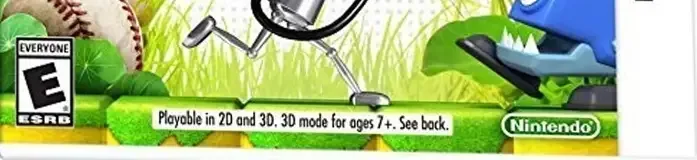 Chibi-Robo! Zip Lash, the ESRB box on its front
