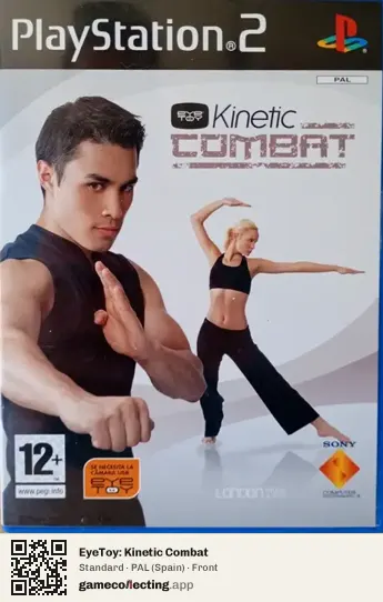 EyeToy: Kinetic Combat PlayStation 2, Spain box front