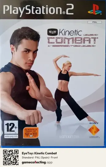 EyeToy: Kinetic Combat PlayStation 2, Spain box front