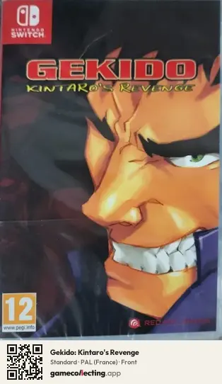 Gekido: Kintaro's Revenge Nintendo Switch, France box front