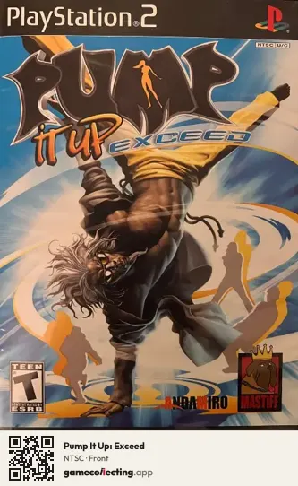 Pump It Up: Exceed PlayStation 2, NTSC box front