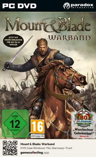 Mount & Blade: Warband Computer, Germany box front