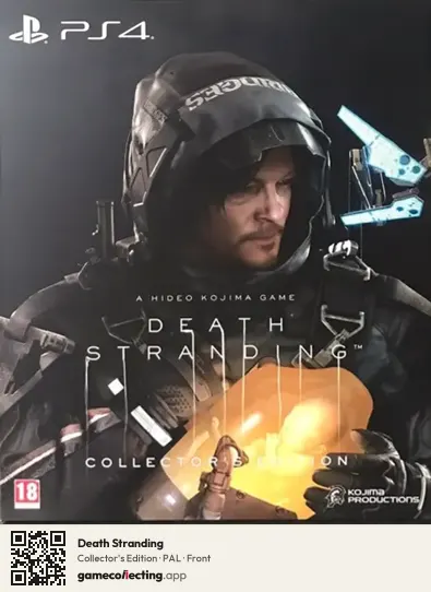 Death Stranding PlayStation 4, PAL box front