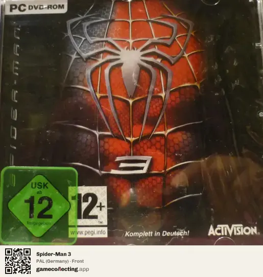 Spider-Man 3 Computer, Germany box front
