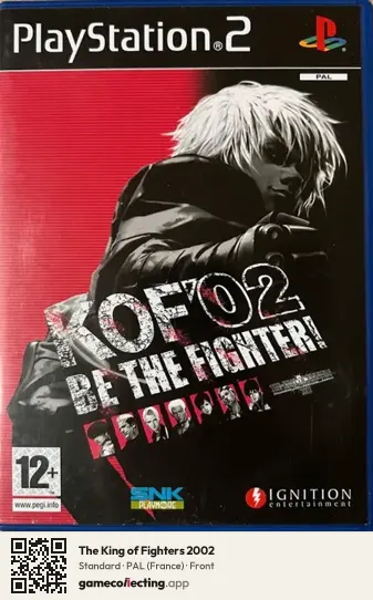 The King of Fighters 2002 PlayStation 2, France box front