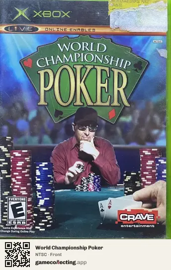 World Championship Poker Xbox, NTSC box front