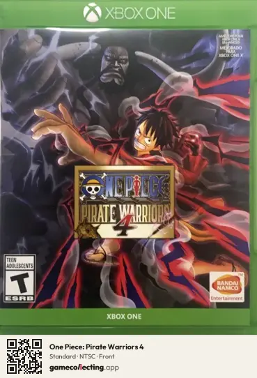 One Piece: Pirate Warriors 4 Xbox One, NTSC box front