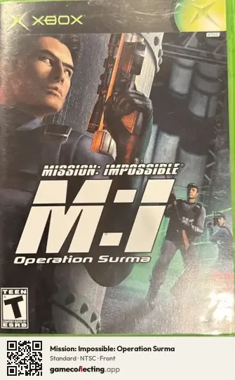 Mission: Impossible: Operation Surma Xbox, NTSC box front